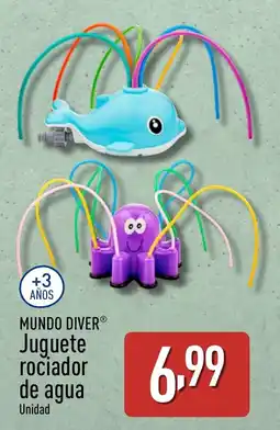 ALDI MUNDO DIVER Juguete rociador de agua oferta