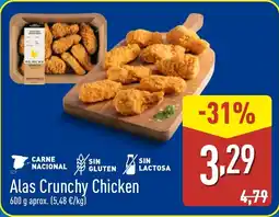 ALDI Alas Crunchy Chicken oferta