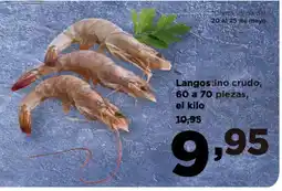 Alimerka Langostino crudo oferta