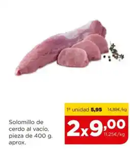 Alimerka Solomillo de cerdo al vacío oferta