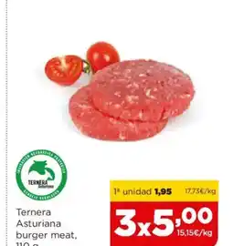Alimerka Ternera Asturiana burger meat oferta