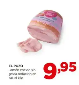 Alimerka EL POZO Jamón cocido sin grasa reducido en sal oferta
