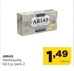 Alimerka ARIAS Mantequilla oferta