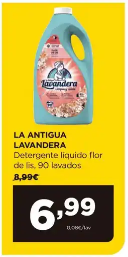 Alimerka LA ANTIGUA LAVANDERA Detergente líquido flor de lis oferta