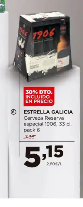 Alimerka ESTRELLA GALICIA Cerveza Reserva especial 1906 oferta