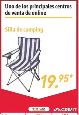 Lidl CRIVIT Silla de camping oferta