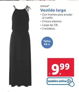 Lidl ESMARA Vestido largo oferta
