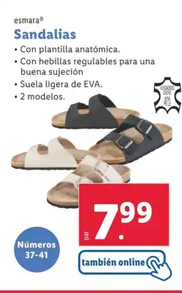 Lidl ESMARA Sandalias oferta