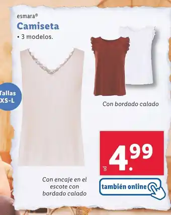 Lidl ESMARA Camiseta oferta