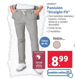 Lidl LIVERGY Pantalón Straight Fit oferta