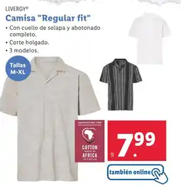 Lidl LIVERGY Camisa Regular fit oferta