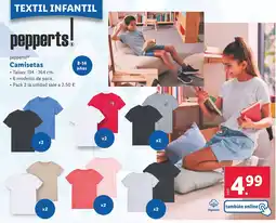 Lidl PEPPERTS Camisetas oferta