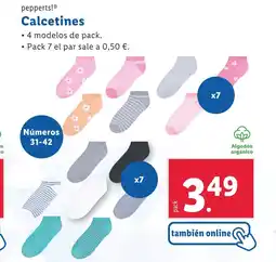 Lidl PEPPERTS Calcetines oferta