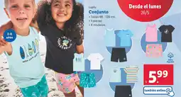 Lidl LUPILU Conjunto oferta