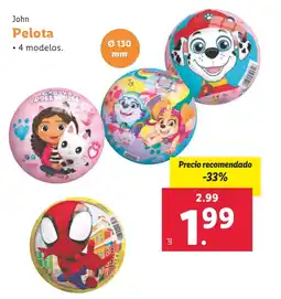 Lidl JOHN Pelota oferta