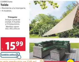 Lidl LIVARNO home Toldo oferta