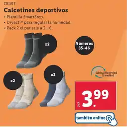 Lidl CRIVIT Calcetines deportivos oferta