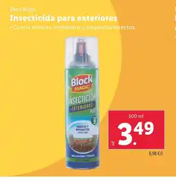 Lidl BLOCK MAGIC Insecticida para exteriores oferta