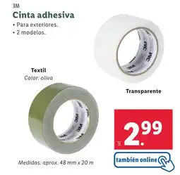 Lidl 3M Cinta adhesiva oferta