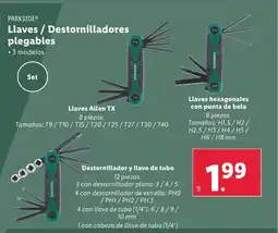 Lidl PARKSIDE Llaves/Destornilladores oferta