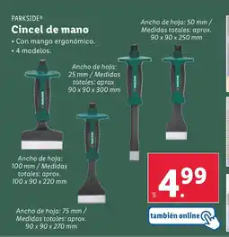 Lidl PARKSIDE Cincel de mano oferta