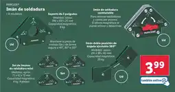 Lidl PARKSIDE Imán de soldadura oferta