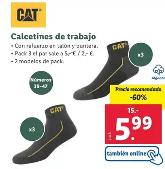 Lidl Calcetines de trabajo oferta
