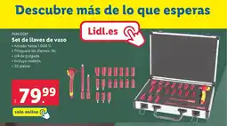 Lidl PARKSIDE Set de llaves de vaso oferta