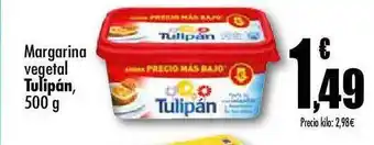 Unide Supermercados Tulipán Margarina vegetal 500g oferta