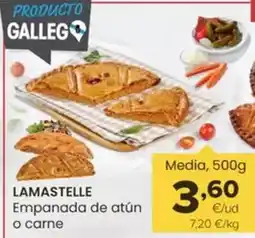 Autoservicios Familia Lamastelle - empanada de atún o carne oferta