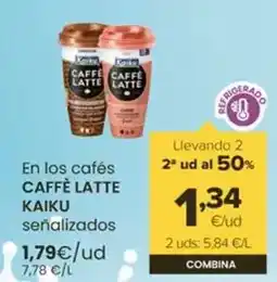 Autoservicios Familia Caffe latte kaiku - cafes oferta