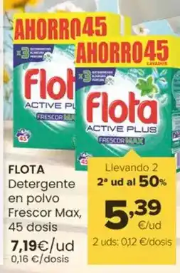 Autoservicios Familia Flota - detergente en polvo frescor max oferta