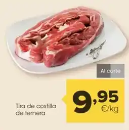 Autoservicios Familia Tira de costilla de ternera oferta
