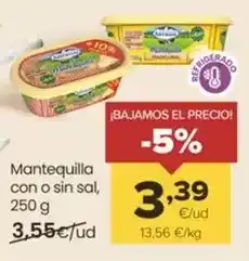 Autoservicios Familia Mantequilla con o sin sal oferta