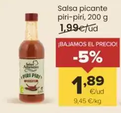 Autoservicios Familia Salsas asturianas - salsa picante piri-piri oferta