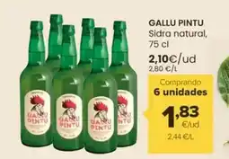 Autoservicios Familia Gallu pintu - sidra natural oferta