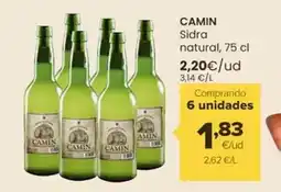 Autoservicios Familia Camin - sidra natural oferta
