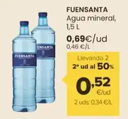 Autoservicios Familia Fuensanta - agua mineral oferta