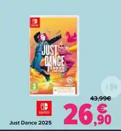 Carrefour Nintendo switch - just dance 2025 oferta