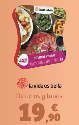 Carrefour La vida es bella - de vinos y tapas oferta