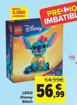 Carrefour Disney - lego stitch oferta