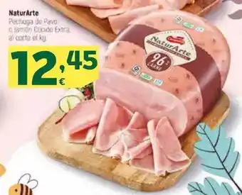 HiperDino Campofrío - naturarte/ pechuga de pavo a jamon cocido extra oferta