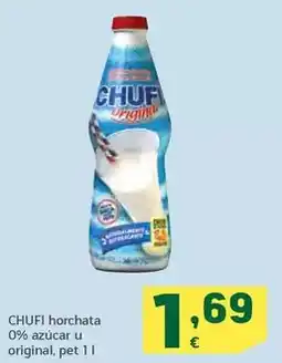 HiperDino Chufi - horchata 0% azzicar u original oferta