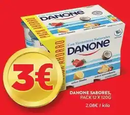 HiperDino Danone - sabores pack 16x120g oferta