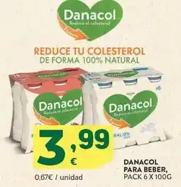HiperDino Danone - danacol para beber oferta