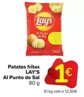 Carrefour Market Lay's - patatas fritas al punto de sal oferta