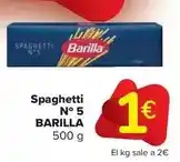 Carrefour Market Barilla - spaghetti n° 5 oferta