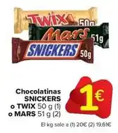 Carrefour Market Twix - chocolatinas o oferta