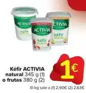 Carrefour Market Activia - kefir natural o frutas oferta