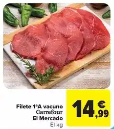 Carrefour Market Carrefour - filete 1aa vacuno oferta